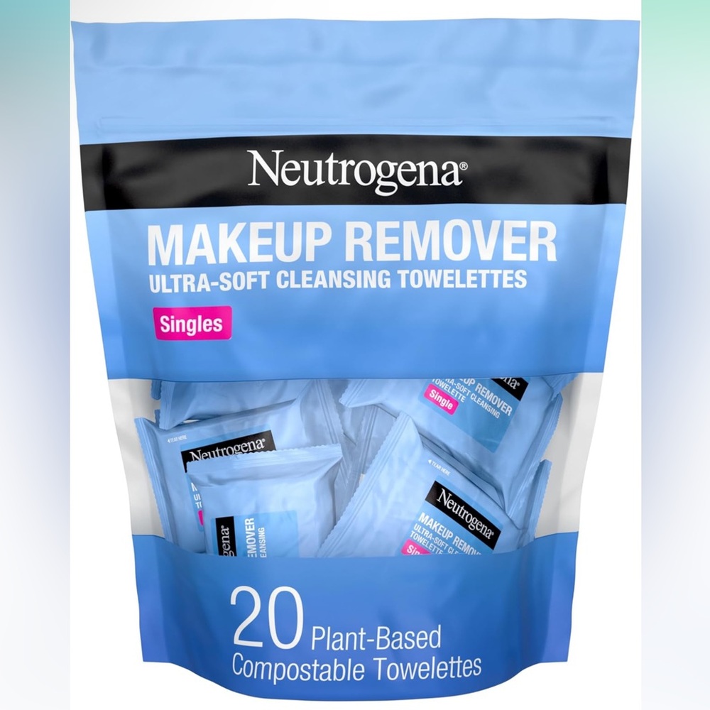 Neutrogena make up remover 20 single packs NWT
